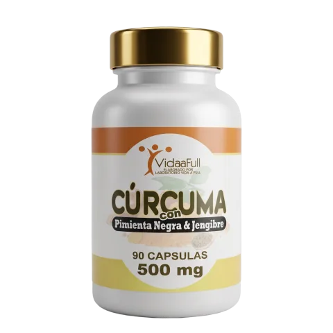 Cúrcuma con Pimienta Negra y Jengibre