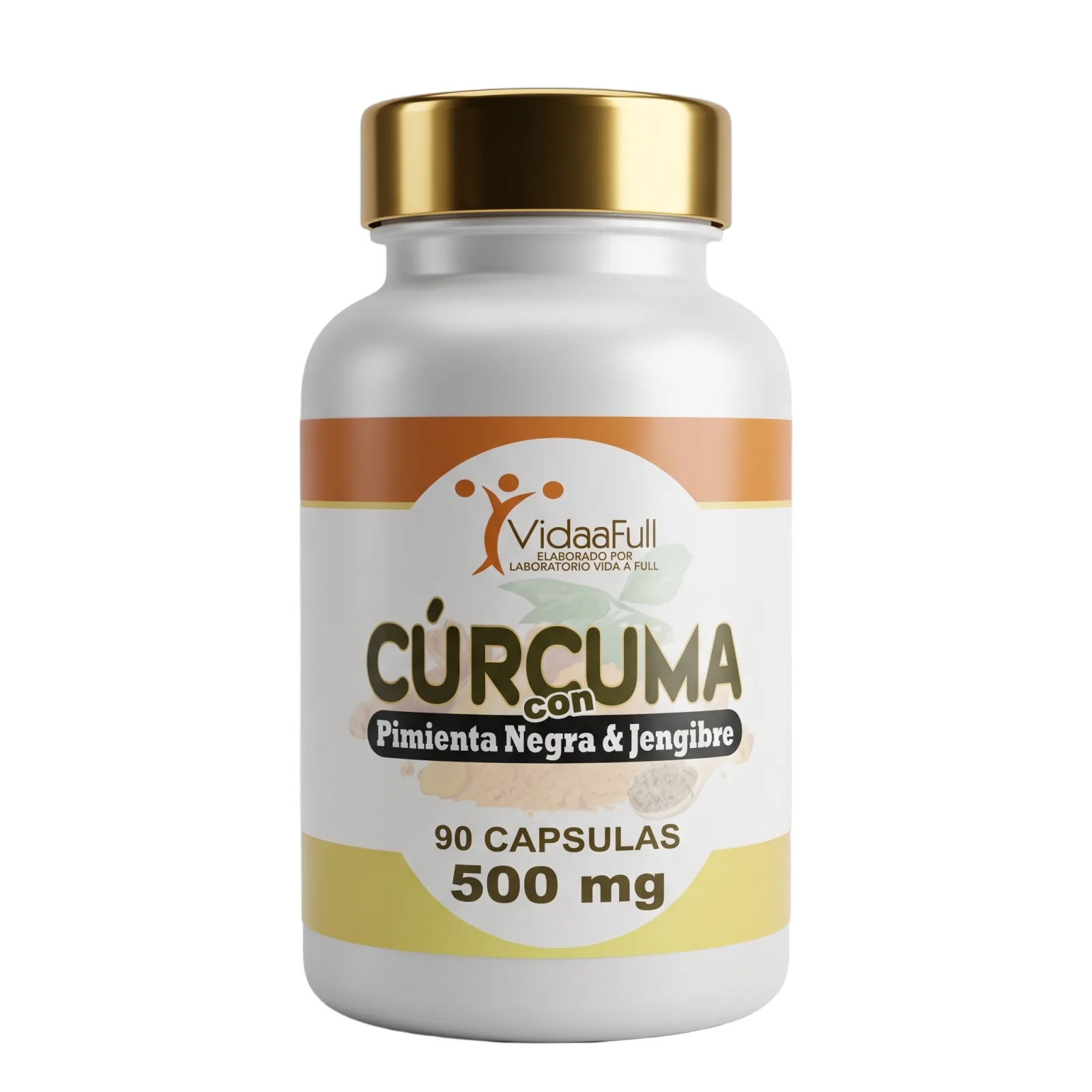 Cúrcuma con Pimienta Negra y Jengibre
